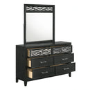 Obsidian Mirror-Black