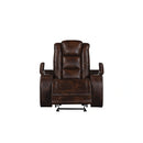 Chester Glider Recliner W/Pwr Hr & Fr-Brown