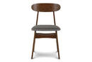 Morocco Dining Chair W/Dark Gray Seat Cushion (2 Per Carton)