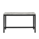 Celeste Theater Bar Table W/ 3 Stools-Black