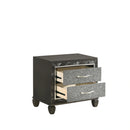 Radiance Nightstand-Black Pearl
