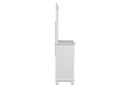 Jamestown Landscape Mirror- White