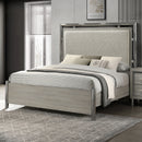Lennox 5/0 Q Headboard, Footboard & Slat Kit-Gray
