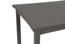Flair 60" Dining Table & 4 Chairs (5 Pc Set)-Gray
