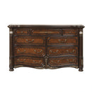 Bella Notte Dresser- Mahogany Brown