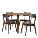 Gabby Round Table Legs-Walnut