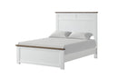 Pinetop Twin & Full Bed White & Blue