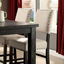 Sania 5 Pc Counter Ht Table Set Rustic