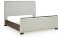 Radkin Upholstered Panel Bed