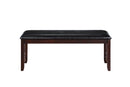 Gia 46" Bench-Ebony