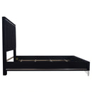 Ava 6/0 Wk Headboard, Footboard & Slat Kit-Ebony