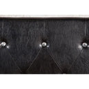 Velen Black Cal.King, E.King, Full, & Twin Bed Black & White