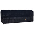 Bliss Laf Loveseat With Corner-Midnight