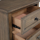 Mariana Nightstand W/Usb-Vintage Mocha