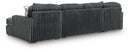 Midnight-Madness Double Chaise Sectional