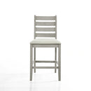 Pascal Ladderback Counter Chair (2 Per Carton)-Driftwood