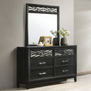 Obsidian Mirror-Black