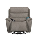 Kamari Power Lift Recliner W/ Heat & Massage-Gray