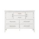 Andover 60" Dresser W/Doors-White