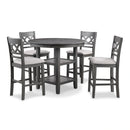 Cori Counter 5 Pc Set-Gray