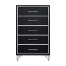 Ava 5 Drawer Chest-Ebony