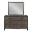 Landon Mirror-Walnut