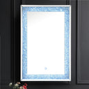 Noralie Mirrored & Faux Diamonds Wall Decor (LED)