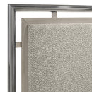 Lennox 6/6-6/0 Ek/Wk Headboard, Footboard & Slat Kit-Gray