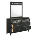 Obsidian Mirror-Black