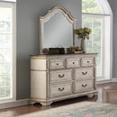 Anastasia Mirror - Ant. White
