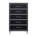 Ava 5 Drawer Chest-Ebony