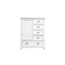 Jamestown Door Chest- White