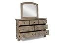 Allegra Mirror-Pewter