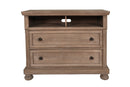 Allegra Media Console-Pewter