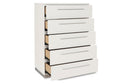 Sapphire Chest-White