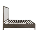 Landon 6/6-6/0 Ek/Wk Headboard-Walnut