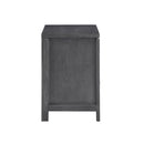 Odessa Nightstand-Charcoal