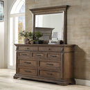 Mar Vista Mirror-Walnut