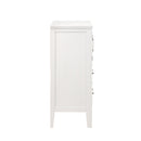 Andover 60" Dresser W/Doors-White