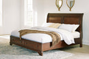 Trellington Sleigh Storage Bed
