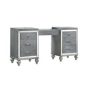 Valentino Dressing Table-Silver