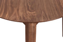 Oscar Corner Table-Walnut