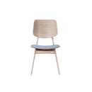 Oscar Wood Back Chair-White Ash