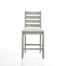 Pascal Ladderback Counter Chair (2 Per Carton)-Driftwood