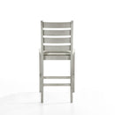 Pascal Ladderback Counter Chair (2 Per Carton)-Driftwood