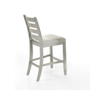 Pascal Ladderback Counter Chair (2 Per Carton)-Driftwood
