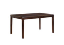 Gia 5 Pc 60" Dining Table & 4 Chairs-Cherry