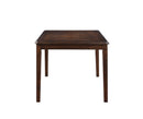 Gia 5 Pc 60" Dining Table & 4 Chairs-Cherry