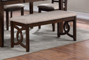Gia 46" Bench-Cherry