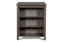 Gia 3 Pc 30" Storage Counter Table & 2 Chairs-Gray